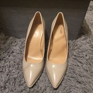 Mix No 6, gray 9.5 high heels